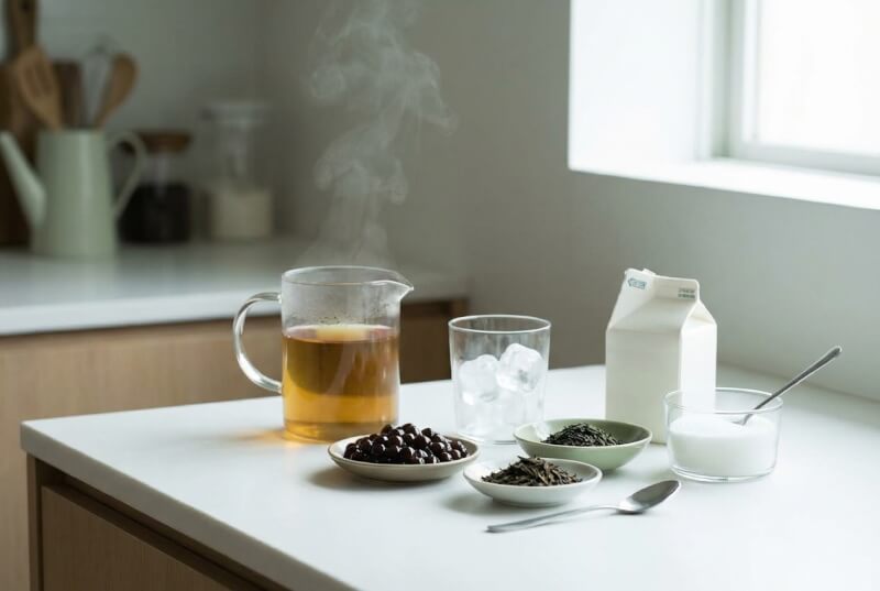 comment faire bubble tea