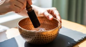 comment faire chanter un bol tibétain