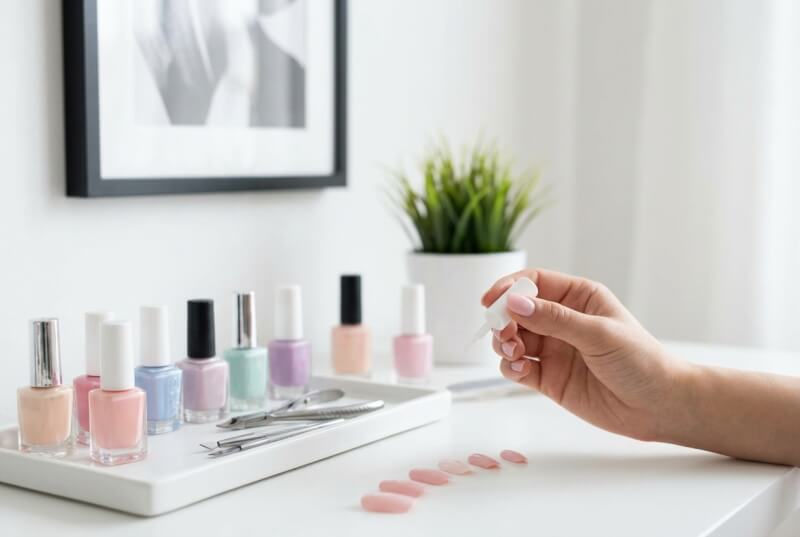 comment faire des press on nails