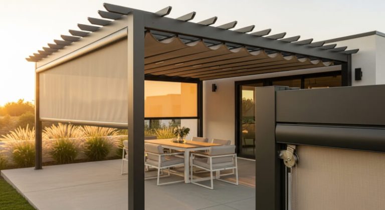 comment faire une toile coulissante pour pergola
